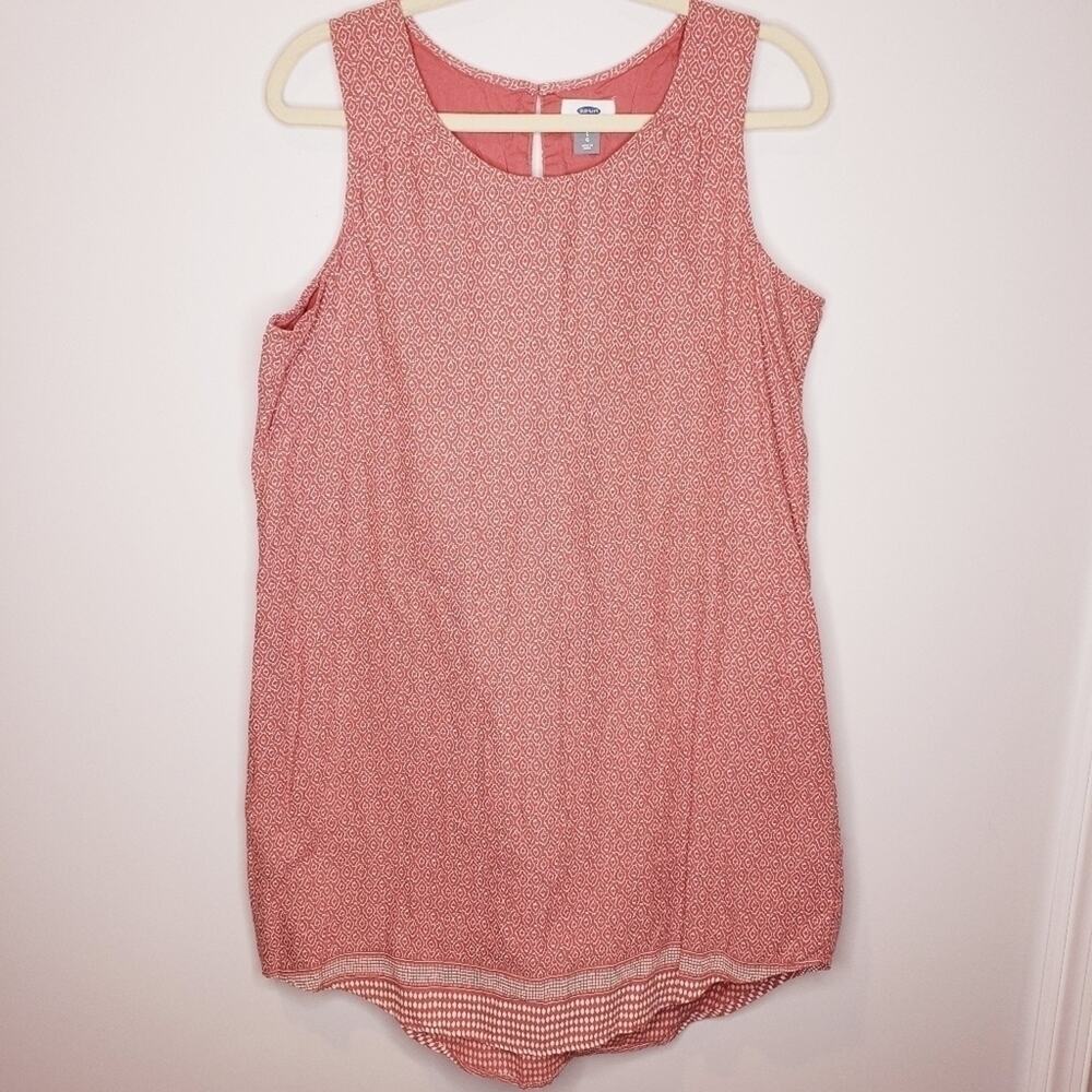 Old Navy Printed Boho Tank Top Dress with Slip
